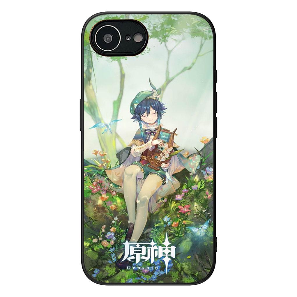 Чехол для телефона для Xiaomi Poco C75 C65 C71 C85 X7 X6 X5 F7 F8 Ultra F6 Pro Корпус Case Baal Raiden Shogun Genshins Impacts Venti