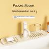 37cm/45cm Faucet Mat Silicone Countertop Protection Mats New Faucet Drying Pads  Farmhouse Decor