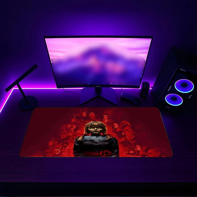 Annabelle Mouse pad with a non slip rubber base suitable for home offices and an ideal gift for gamers