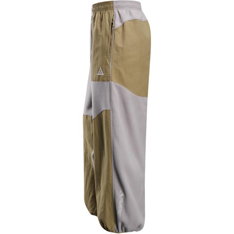 Nike Флисовые мягкие удобные модные повседневные брюки ACG Wolf Tree Logo в стиле ретро с цветными блоками, мужские брюки HJ2865-009