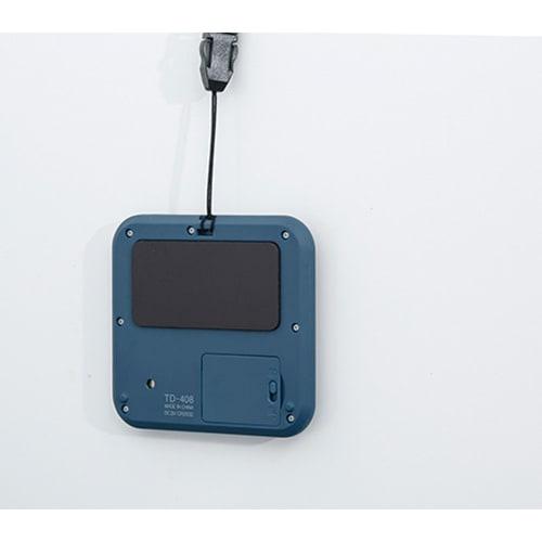 Tanita Kitchen Study Timer with Magnet, Large Screen, Slim, Blue, TD-408 BL