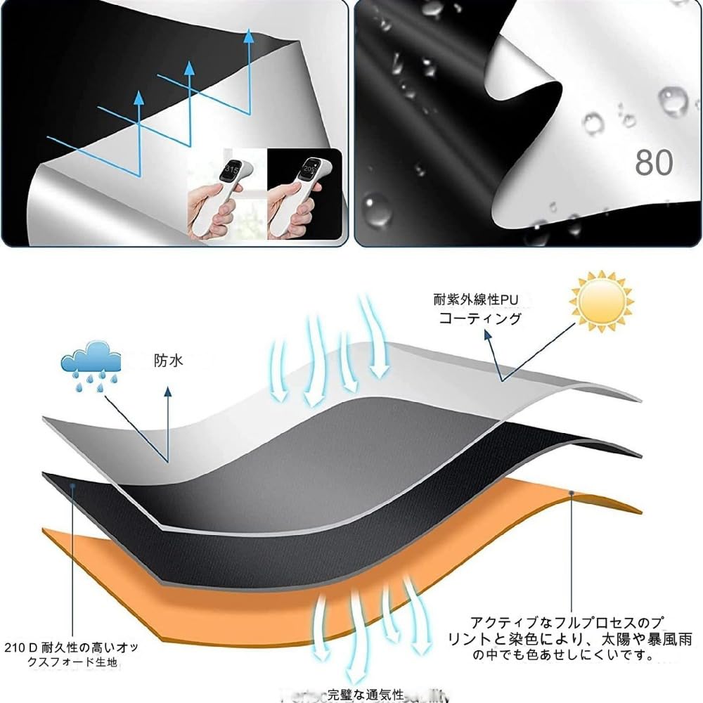 Itisyou Затемняющая пленка для окон, Затемняющая УФ-пленка для окон x Шторы, Лист, Теплоотражающая пленка, Защита, (1.45 4М)
