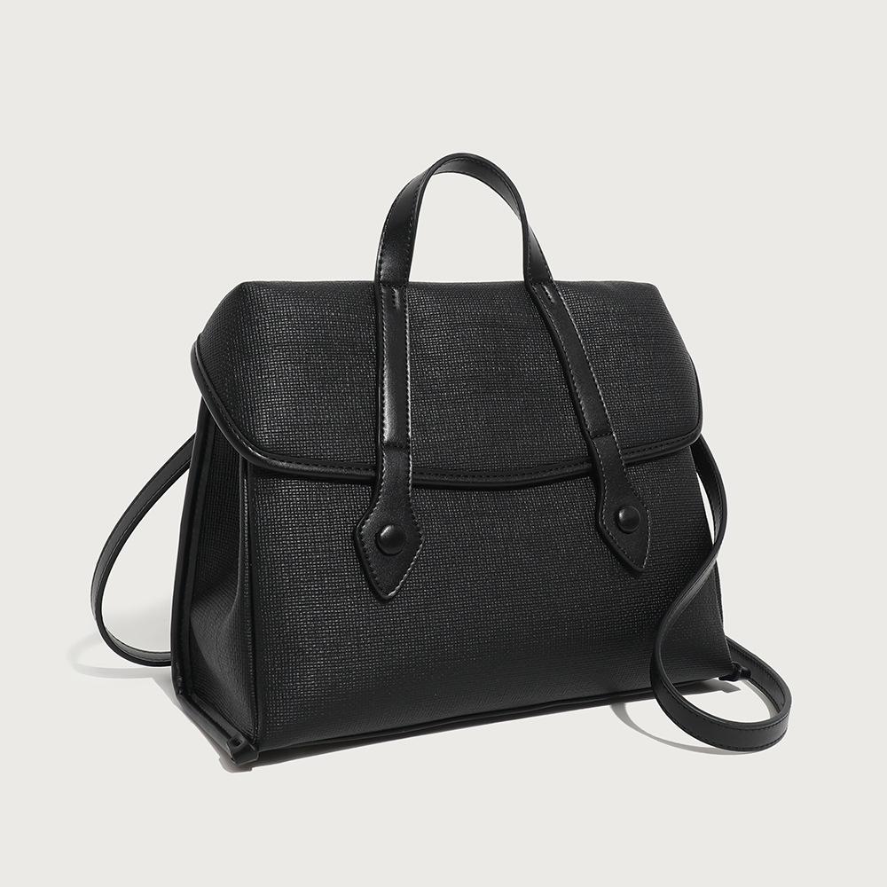 Niche design briefcase backpack 2024 new trendy casual shoulder crossbody bag versatile commuter backpack