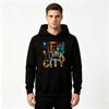 Men's New York City Graphic Print Pullover Hoodie Casual Long Sleeve Sweatshirt