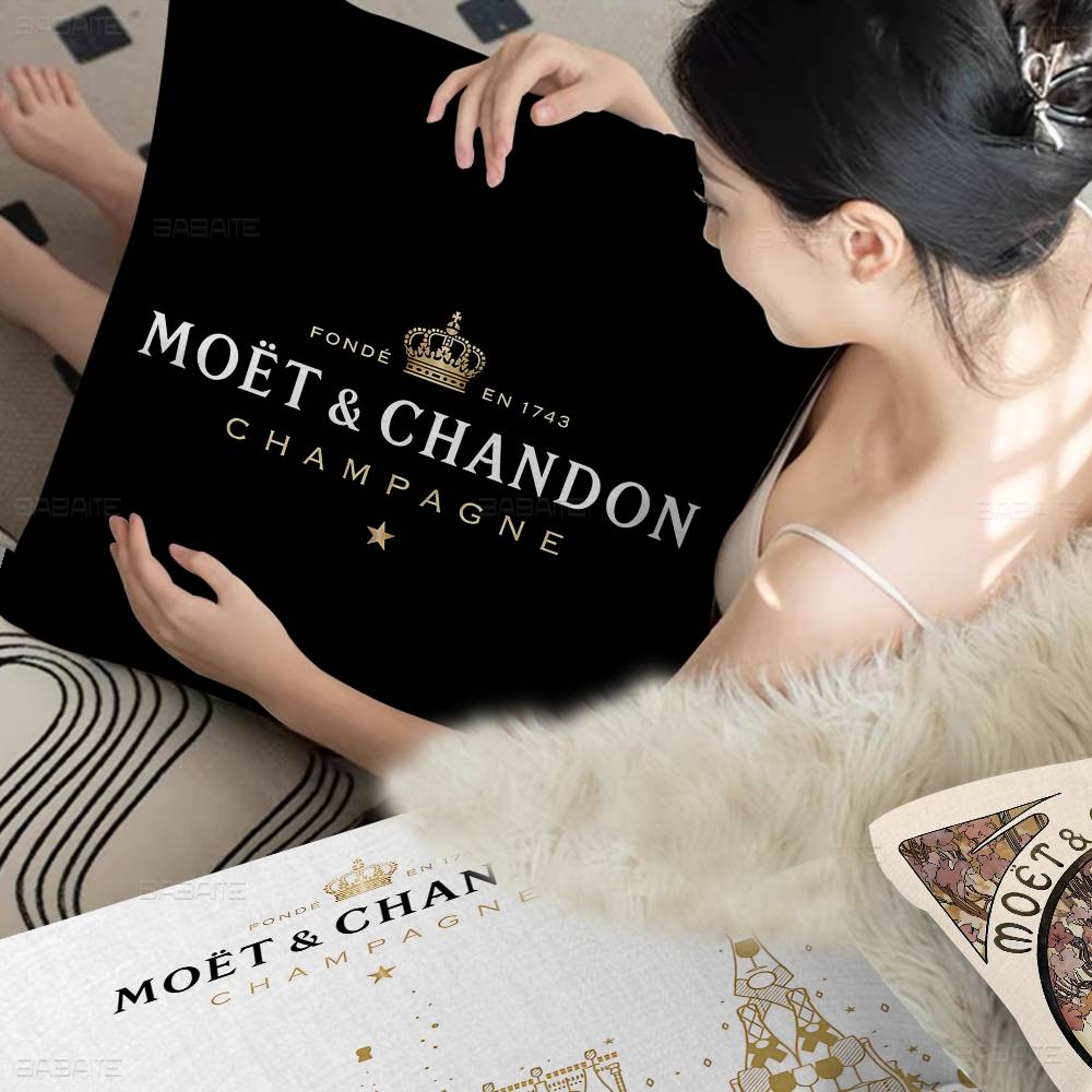Бренд M-Moet C-Chandon Роскошная Наволочка с Кленовым Дизайном Декор Счастливой Осенней Жатвы Праздничный Декор Наволочка