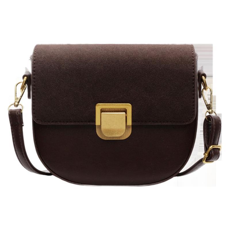 Underarm Small Bag Women's 2025 New Trendy and Popular Textured Saddle Bag Versatile Single Shoulder Messenger Bag Women