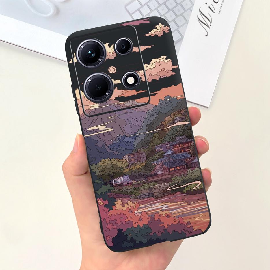 For Infinix Note 30i Case X6716 Cute Astronauts Cartoon Cover Soft Silicone Phone Case For Infinix Note 30 Pro Note30 VIP Bumper