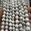 Граненые круглые бусины из агата 6-10 мм для DIY аксессуаров к ювелирным изделиям