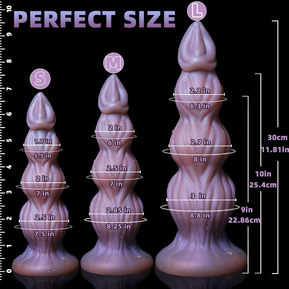 3-размерный реалистичный силиконовый дилдо для женщин, реалистичная игрушка из жидкого силикона с мощной присоской, стимуляция точки G и ануса, взрослая секс-игрушка