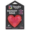 Spunky Pup Squeaky Gem, Heart, 1