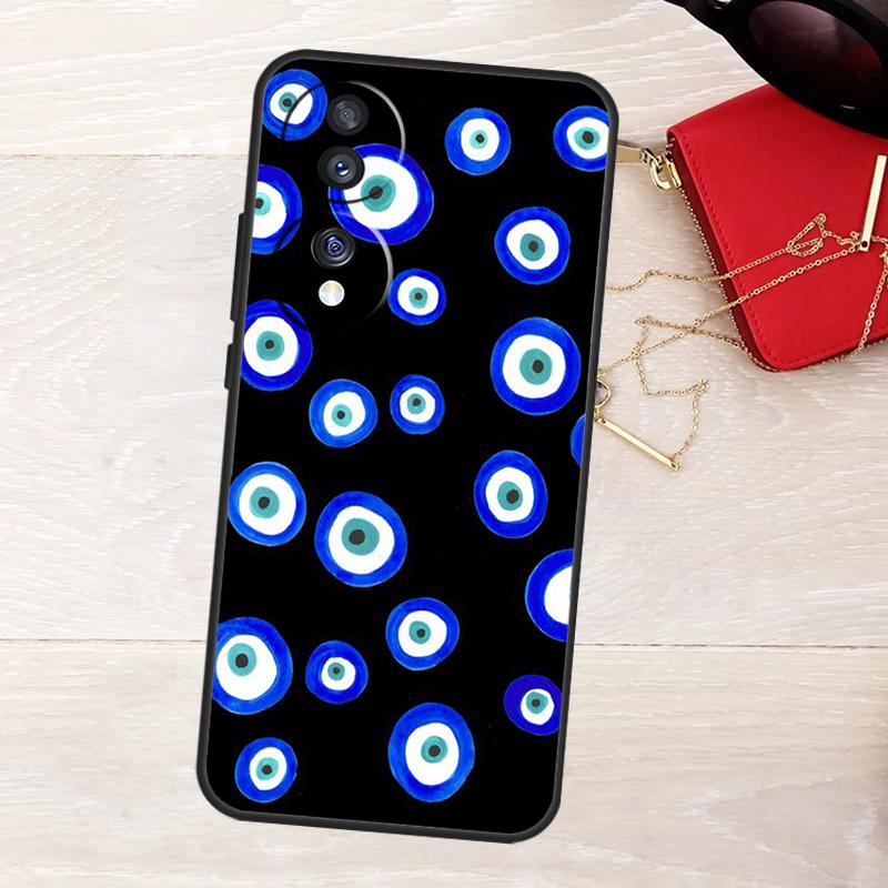 Evil Eyes Case For Honor Magic 8 7 5 6 Pro X9a X9b X9c X9d X8c X8b Win RT 50 70 90 200 400 Lite Cover