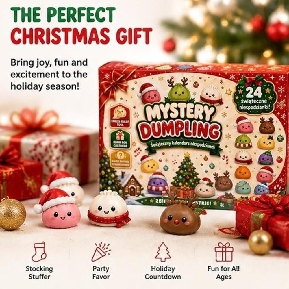 24Pcs Christmas Toy Christmas Fidget Toy Set Slow Rising Squeeze Toy Christmas Gift