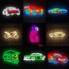Car Neon Sign for Wall Decor, Racing Car Led Neon Light Neon Lights Signs Light Up Sign for Bedroom Gameroom Birthday Party Gift