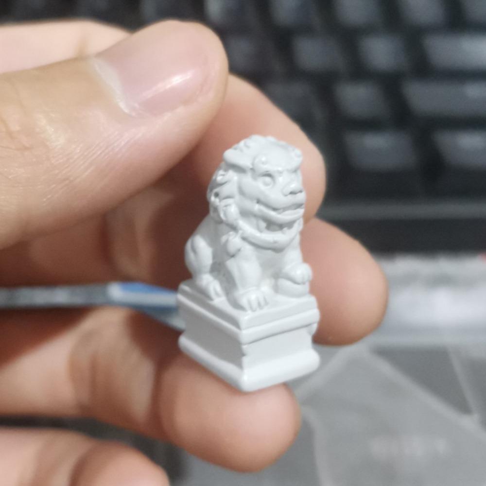 Креативный декоративный мини-домик из смолы в китайском стиле, ретро, миниатюрные старые городские ворота, смола, бонсай, ландшафтный дизайн, сказочный сад