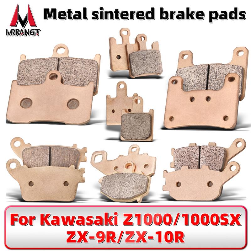 MRRANGT Motorcycle Metal Sintered Front Rear Brake Pads Set Fits For Kawasaki Z1000 Z 1000 SX Ninja ZX-10R ZX-9R Accessories