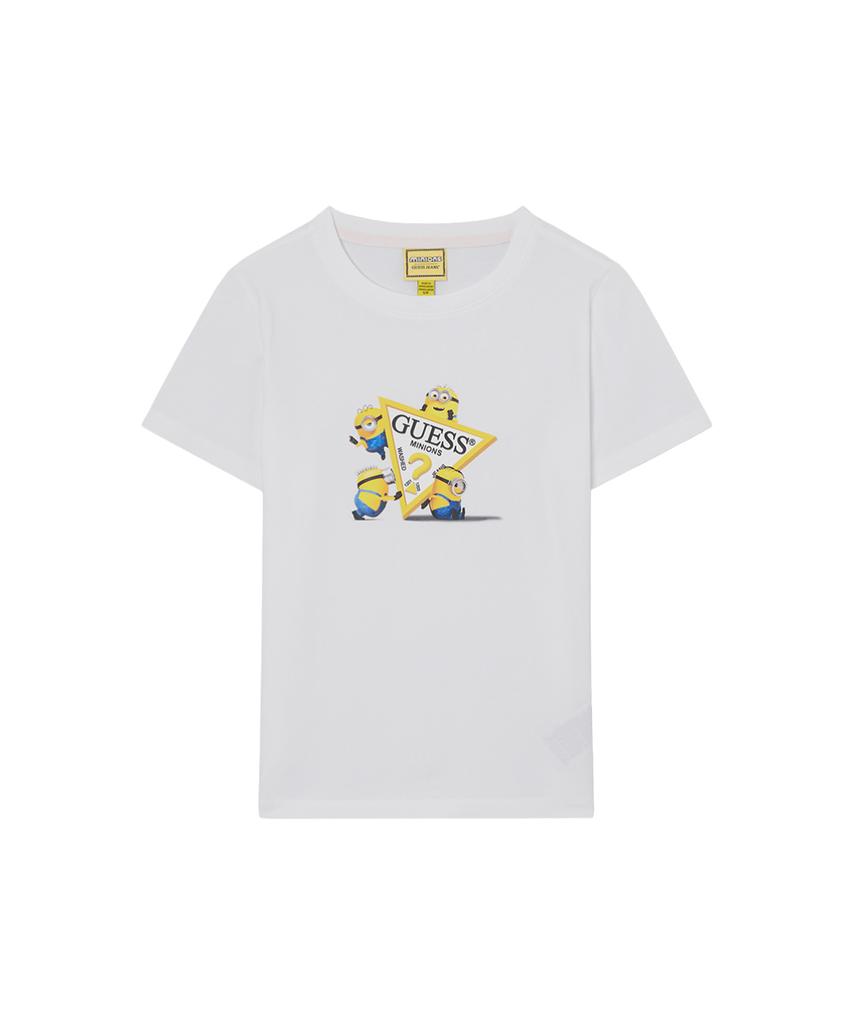 Guess Gj X Миньоны Треугольная узкая футболка Yqck2341