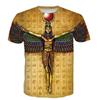 Ancient Horus T-Shirts Egyptian God Eye Of Egypt 3D Print Men Short Sleeve T Shirt Oversized Harajuku Y2k Tops Tees Kid Clothing