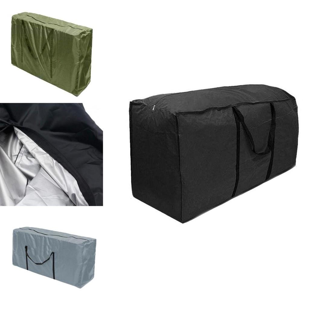 Lightweight Outdoor Cushion Waterproof Cover Large Capacity Waterproof Furniture Pouch