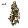 Exotic Bedroom Hanging Ornaments Witch Door Bell Decoration, Boho Sun Catchers, Retro Wind Chime, Pentagram Star Moon Handmade Feather Pendants