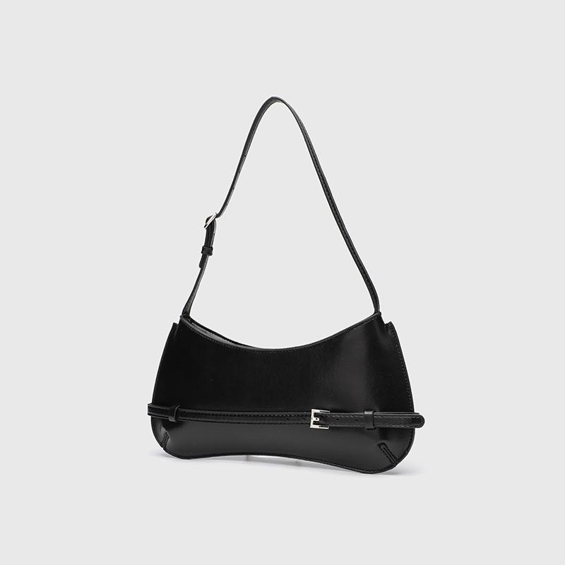 Retro Baguette Bag Women's New Fashion Shoulder Bag Niche High-end Underarm Bag Red Wedding Bag