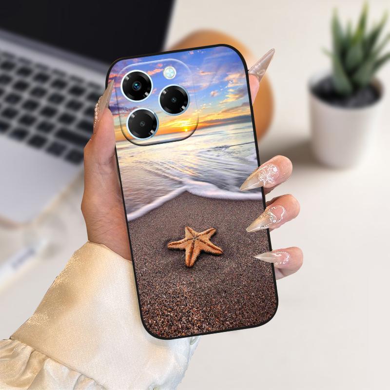 Для Infinix Note 40X 5G Чехол X6838 Популярный Модный Мягкий Силиконовый Чехлы для Телефона Бампер Защитная Крышка Для Infinix Note40X Защитник Fundas