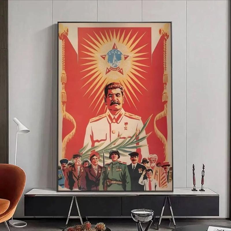 Металлическое искусство «Сталь и советская история» для любителей истории Домашний декор