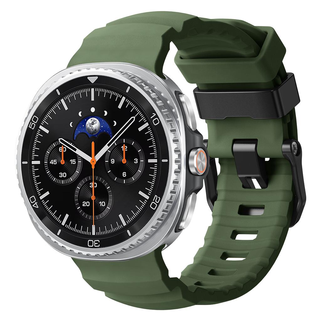 Спортивный ремешок для Samsung Galaxy watch 8 ремешок 44мм 40мм 8 classic 46мм Резиновый браслет на запястье correa Galaxy watch 8 аксессуары