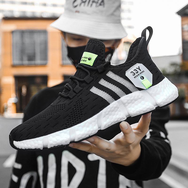 Спортивная обувь для мужчин, повседневные кроссовки, летние мужские кроссовки, дышащие удобные модные прогулочные туфли