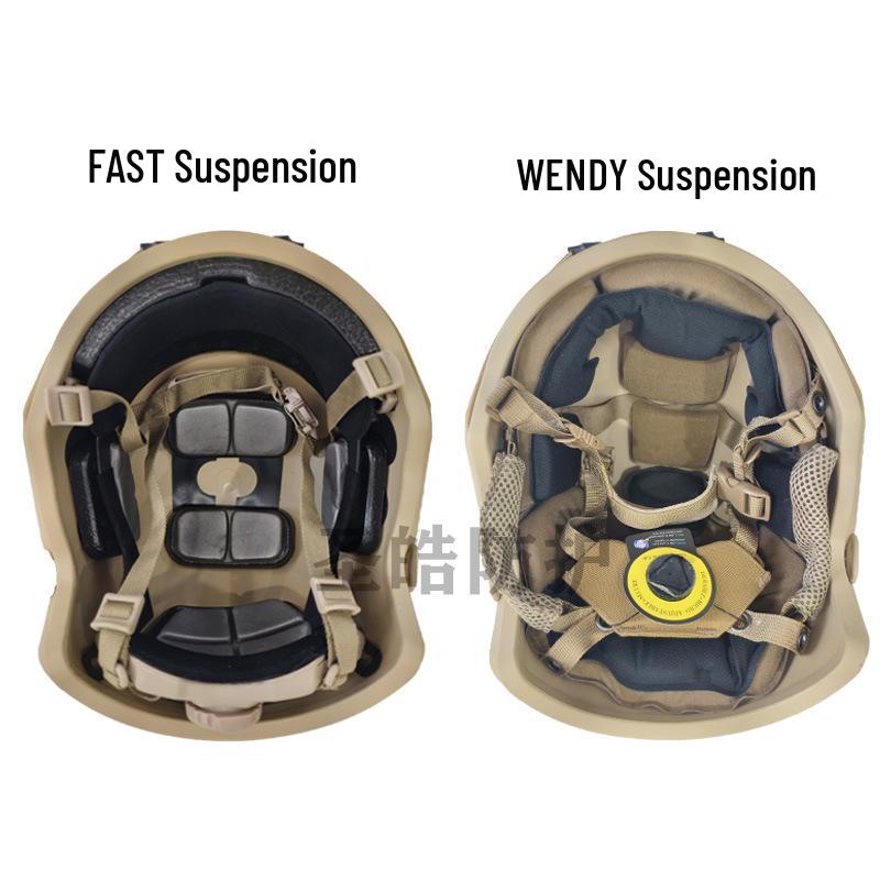 БЫСТРЫЙ шлем из стекловолокна с подвеской Wendy и утолщенной поролоновой подкладкой - 1,5 кг Тактический тренировочный шлем для защиты от бунта и ударов