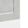 Dishwasher Panel Porto Concrete Grey 60 x 1.5 x 57 cm Wood Based Material