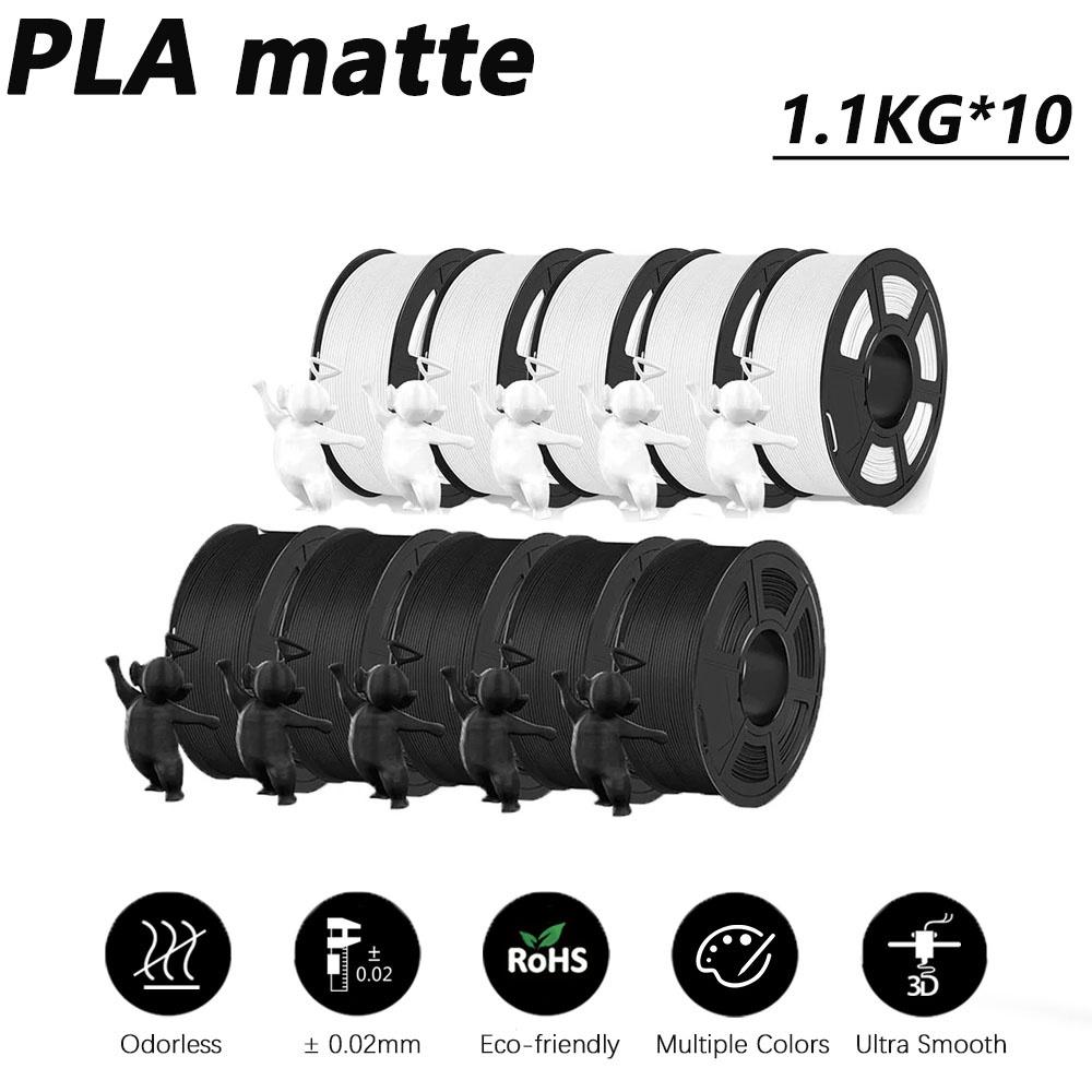 JAYO 3D Printer PLA/PLA Meta/PETG/PLA PLUS/PLA Matte Filament 1.75mm 9/10 Rolls 3D Printing Materials for 3D Printer&3D Pen