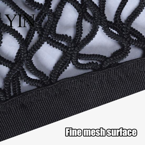 Wall Mounted Toy Storage Stuffed Animal Net for Kids, Bedside Organizer & Car Trunk Pocket Cargo Net, 70/80cm Stretchy Double Layer Mesh Bedroom