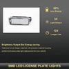 Car LED Number License Plate Lights For Renault Megane 2 Clio Laguna 3 Megane 3 Twingo Master Vel Satis