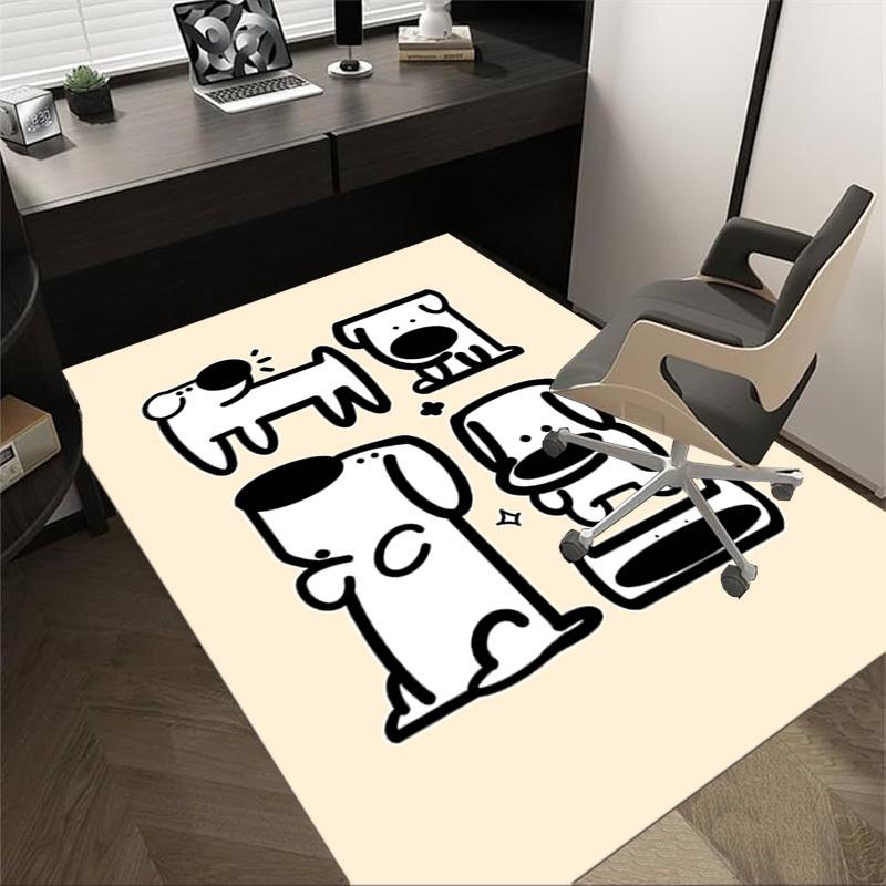 1PC Dog Pet Anti-slip carpet, suitable for Office, bedroomand playrooms. It can also be used as a sofa footrest cover-W52