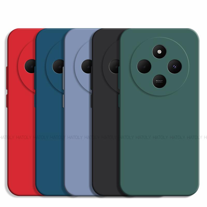 Для Xiaomi Poco M7 5G Чехол Xiaomi Poco M7 5G Чехол TPU Противоударный жидкий силиконовый чехол для телефона Защитный чехол Xiaomi Poco M7 5G