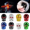 4pcs Skull Valve Stem Caps Funny Air Caps Cover Auto Tyre Air Valve Stem Caps Dust Cover For Bike Car Vehicles Styling Whee J4U6