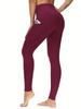 Брюки для йоги с высокой талией и контролем живота - Женские трансграничные леггинсы для бега