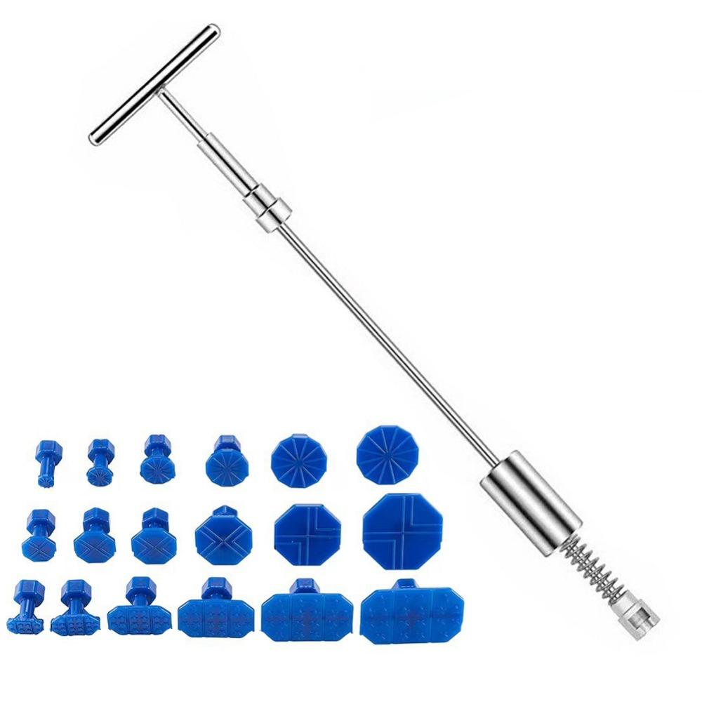 DIY Repair Dent Puller T Rod Car Dent Repair Kit Portable Car Dent Puller Tools  Vehicle Repairs