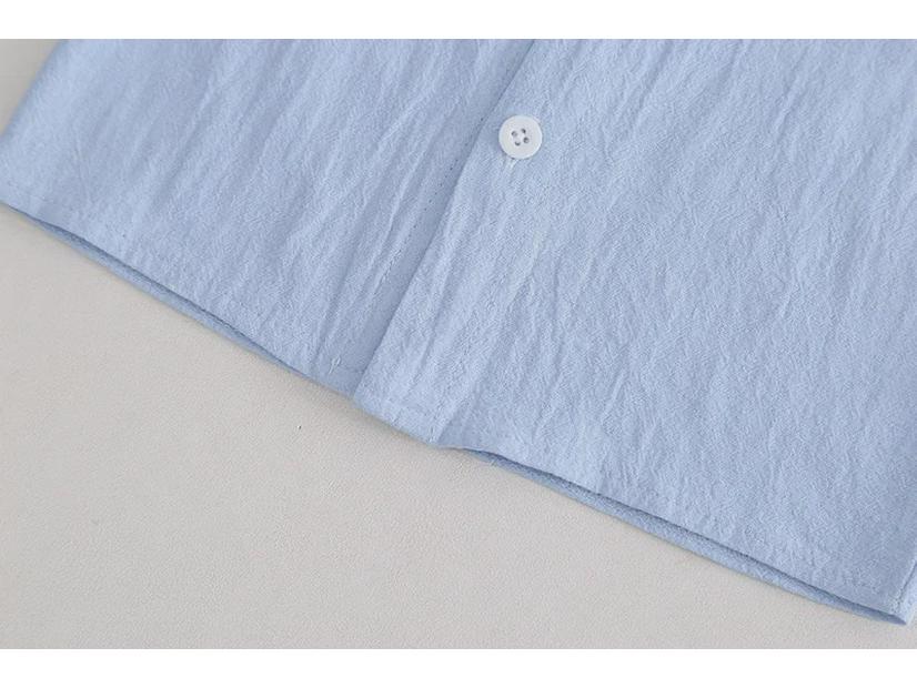 Детский комбинезон с галстуком-бабочкой в ломаную клетку - белая рубашка, комплект из двух предметов в корейском стиле