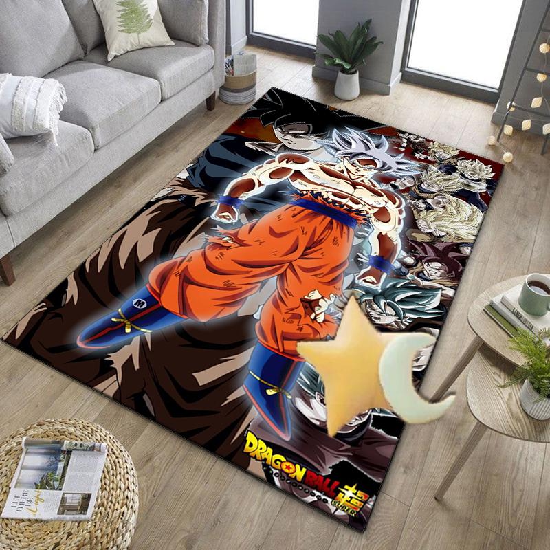 Dragon anime Artwork Office Rug Chair Mat, Game Carpet, Suitable for Front Door, Bedroom, Living Room, Desk, Holiday Gift