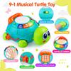 Детские игрушки 12-18 месяцев, светящиеся детские игрушки, музыкальная черепаха с буквами и цифрами, телефон, детские игрушки для обучения, обучающие игрушки, подарки