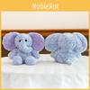 Soft Elephant Keychain Toy With Key Ring For Birthday Present