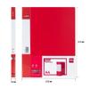 Deli Папки-уголки A4 с карманом (3-Pack)