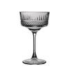 Minimalist Wide Mouth Stemmed Glass for Champagne, Martini, Cocktail, Dessert, and Wine