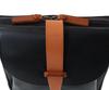 Genten Shoulder Bag Saddle Belt Nuova Vertical Shoulder Bag Black Women's 43392-10