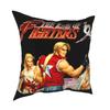 The King Of Fighters '94 Чехол для подушки Neo Geo Мягкая ткань Наволочка для подушки Декор Наволочка для диванной подушки Чехол для дома 40X40см