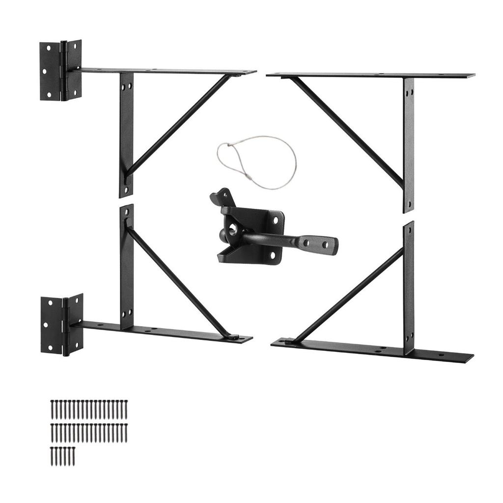 Gate Corner Brace Bracket Anti Sag Gate Frame Hardware Kit for Stable Gate