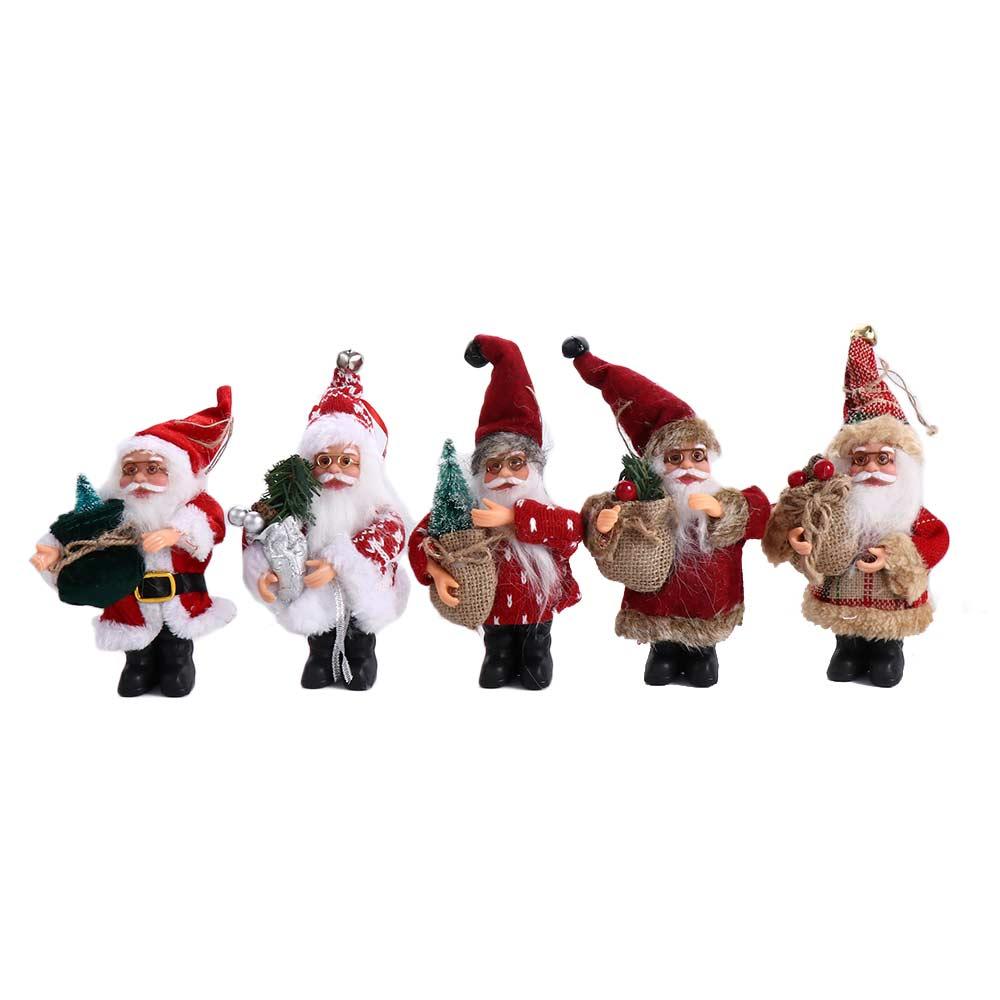 Table Decor Kids Gift Figurine Santa Claus Doll Christmas Decorations Hanging Pendants Santa Figure