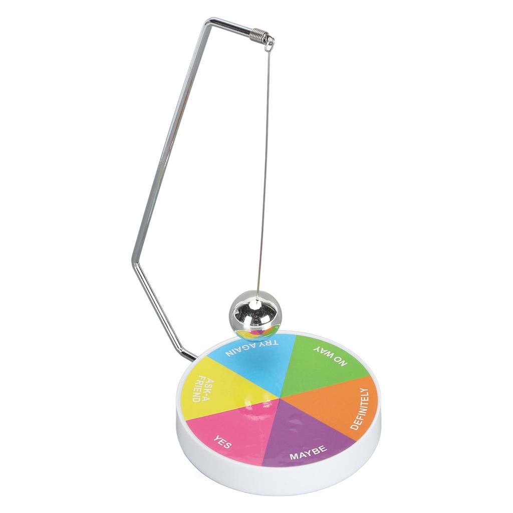 Magnetic Decision Maker Ball Swing Office Desk Decoration Toy Reduce Stress Decision Maker Fortune Teller for