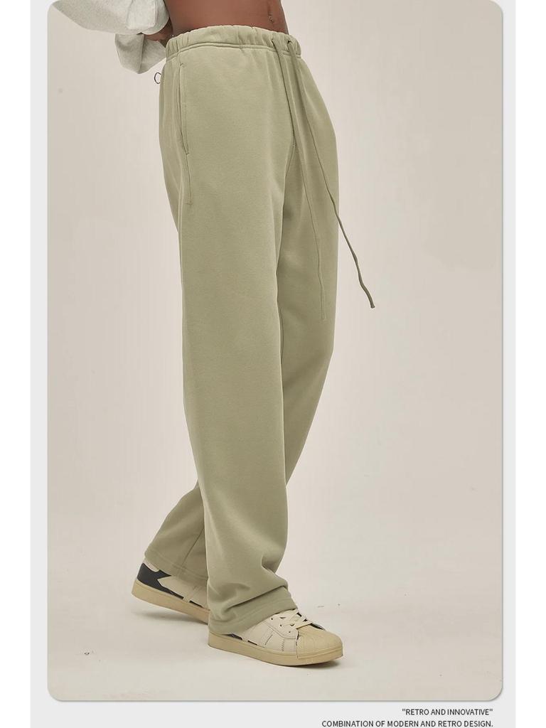 ARTIE Men's 2024 Velvet Drawstring Wide-Leg Trousers - Smith Street Fashion Style